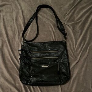 Stone & Co. Black Leather Shoulder Bag